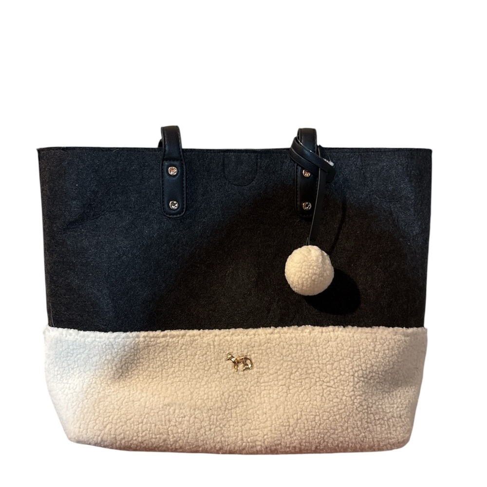 Emma Fox Black and Cream Tote